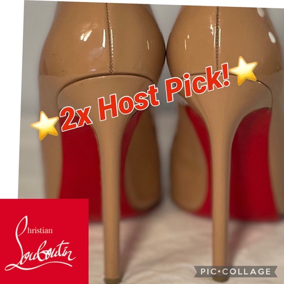 Louboutin Pigalle Nude Patent, EU size 39 - Picture 15 of 16